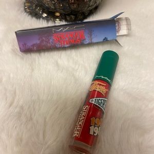 New MAC Cosmetics x stranger things excellent Erica lipglass